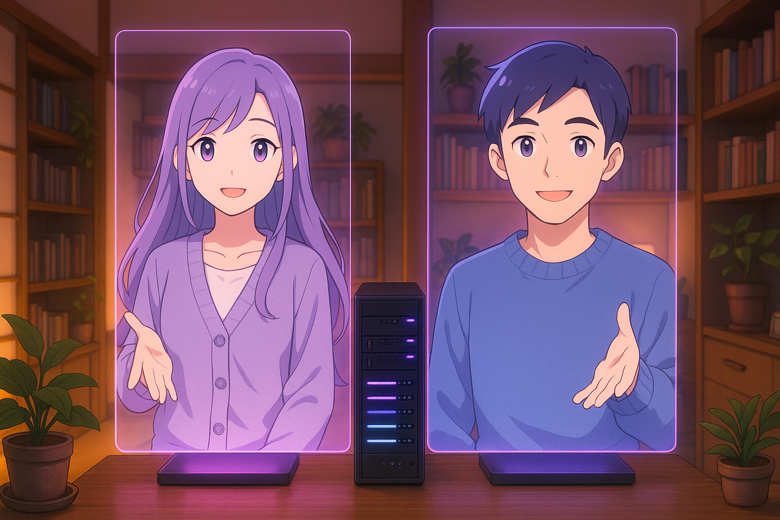 あなた専用のAIパートナー - 女性版と男性版の選択肢